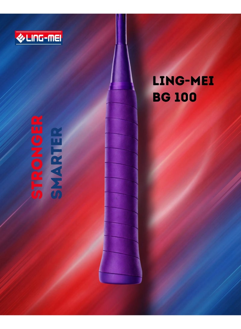 لينغ مي BG 100 غطاء مضرب – مقاوم للانزلاق، مريح ومتينا